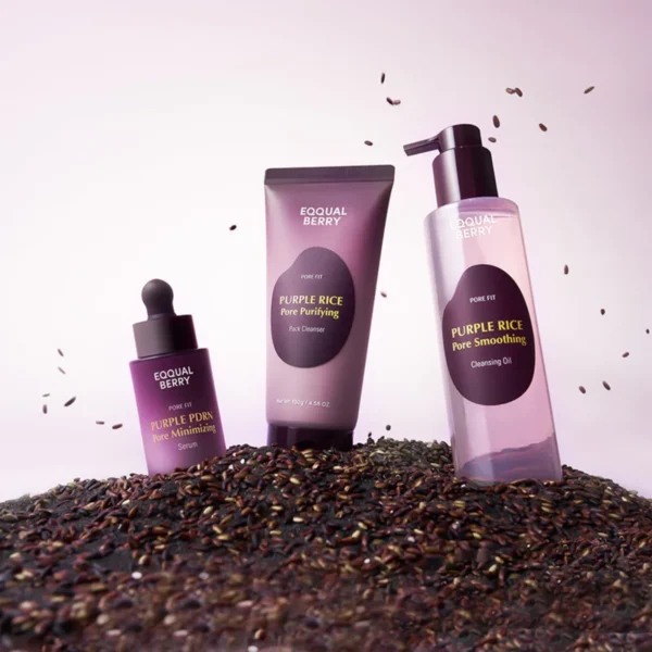 EQQUALBERRY Purple Rice Cleansing Oil