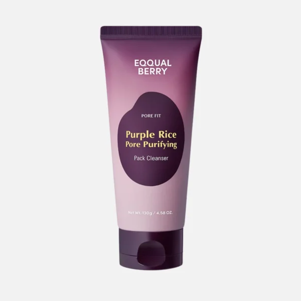 EQQUALBERRY Purple Rice Pore Purifying Pack Cleanser