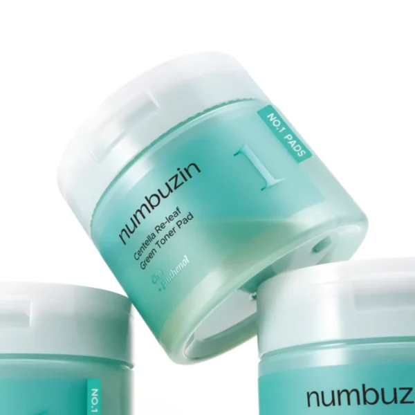 Numbuzin No.1 Centella Re-Leaf Green Toner Pads Numbuzin No.1 Centella Re-Leaf Green Toner Pads