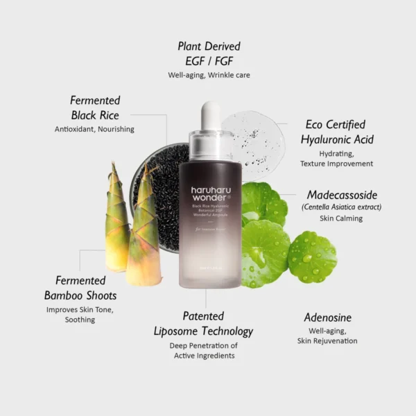 Haruharu Wonder Black Rice Botanical 2GF Wonderful Ampoule Haruharu Wonder Black Rice Botanical 2GF Wonderful Ampoule