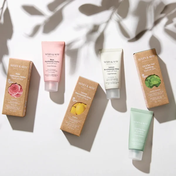 Mary & May Vegan Wash Off Mask Mini Gift Set