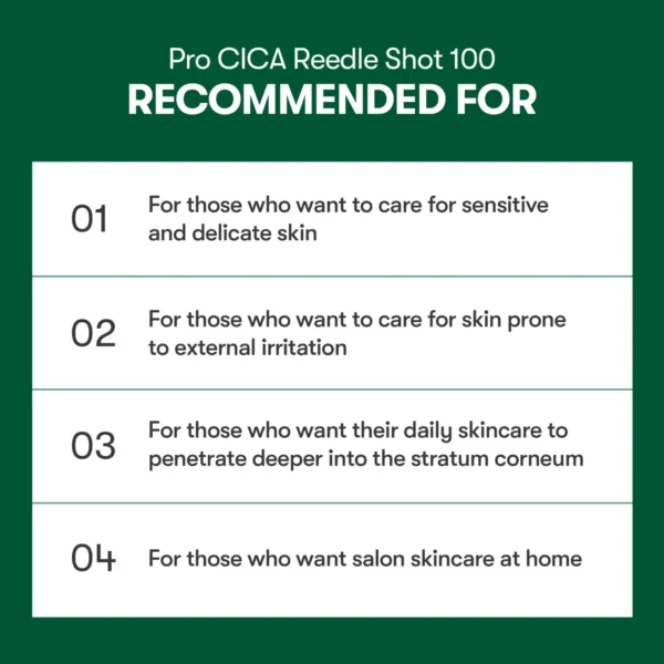 VT Cosmetics Pro Cica Reedle Shot 100