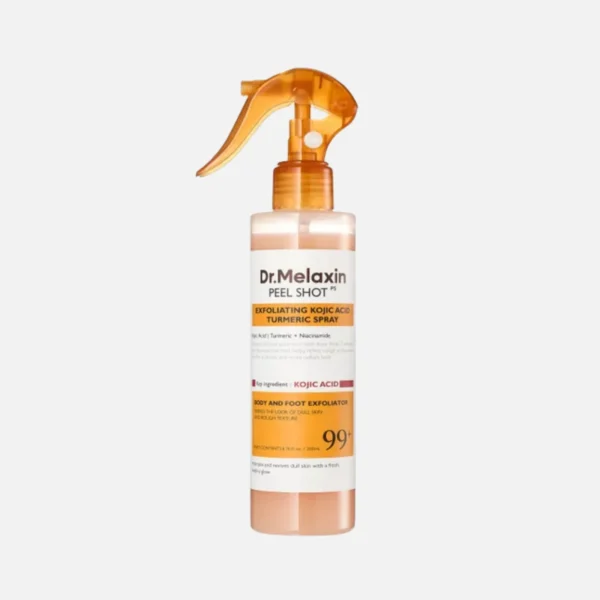 Dr. Melaxin Peel Shot Exfoliating Kojic Acid Turmeric Spray - Körperpeeling Spray 200ml