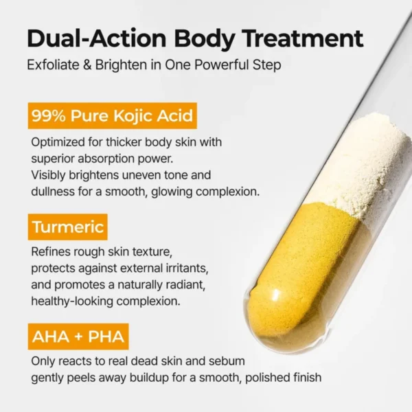 Dr. Melaxin Peel Shot Exfoliating Kojic Acid Turmeric Spray - Körperpeeling Spray 200ml