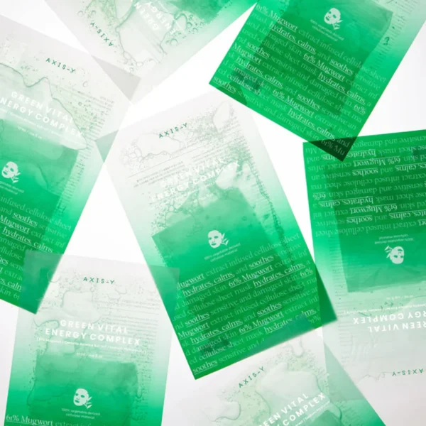 Axis-Y Mugwort Green Vital Energy Complex Sheet Mask Axis-Y Mugwort Green Vital Energy Complex Sheet Mask