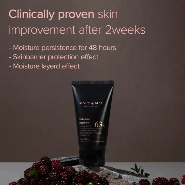 Mary & May Idebenone Blackberry Intense Cream 100g