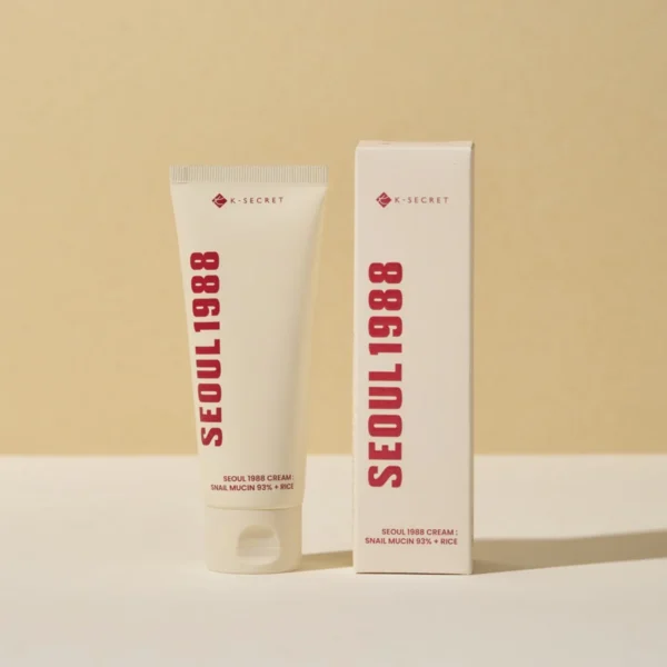 K-SECRET SEOUL 1988 Cream : Snail Mucin 93% + Rice