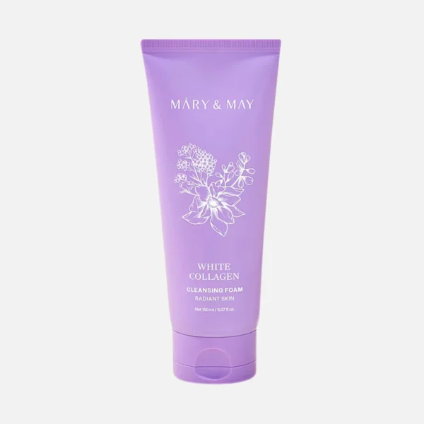 Mary & May White Collagen Cleansing Foam Mary & May White Collagen Cleansing Foam