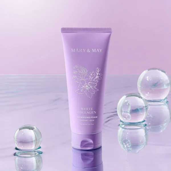 Mary & May White Collagen Cleansing Foam Mary & May White Collagen Cleansing Foam