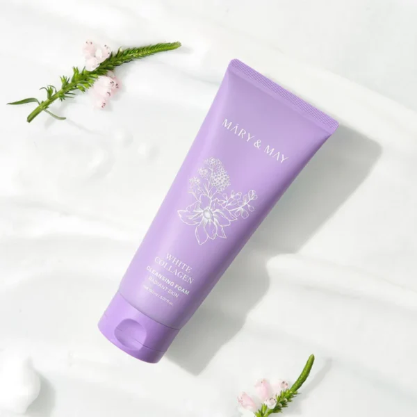 Mary & May White Collagen Cleansing Foam Mary & May White Collagen Cleansing Foam