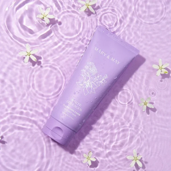 Mary & May White Collagen Cleansing Foam Mary & May White Collagen Cleansing Foam
