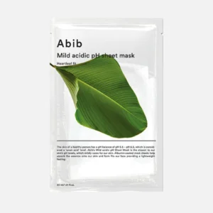 Abib Mild acidic pH sheet mask Heartleaf fit Abib Mild acidic pH sheet mask Heartleaf fit