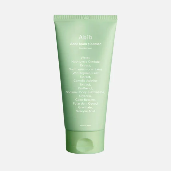 Abib Acne foam cleanser Heartleaf foam