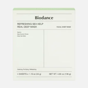 Biodance Refreshing Sea Kelp Real Deep Mask 4 pcs