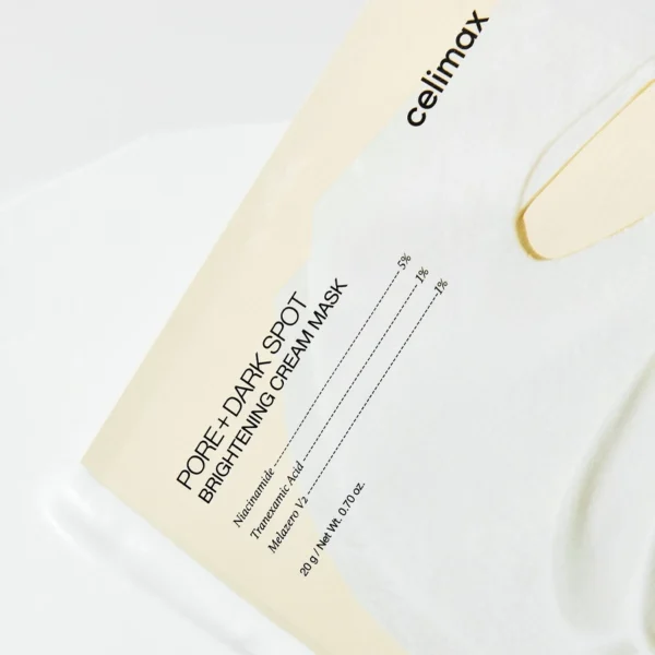 Celimax Pore + Dark Spot Brightening Cream Mask 1 pc