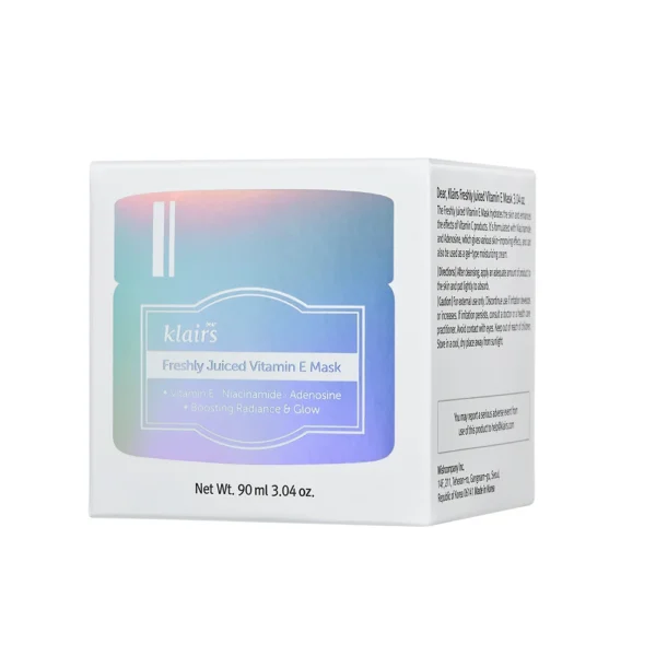 Klairs Freshly Juiced Vitamin E Mask