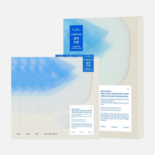 Dr. Althea Aqua Blue Hydration Mask Pack 4 Stück Dr. Althea Aqua Blue Hydration Mask Pack 4 Stück