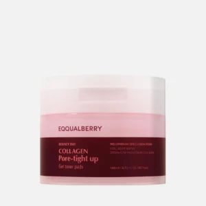 EQQUALBERRY Collagen Pore Tight Up Gel Toner Pad