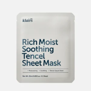 Klairs Rich Moist Soothing Tencel Sheet Mask Klairs Rich Moist Soothing Tencel Sheet Mask