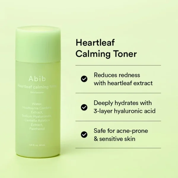 Abib Heartleaf Calming Trial Kit Abib Heartleaf Calming Trial Kit