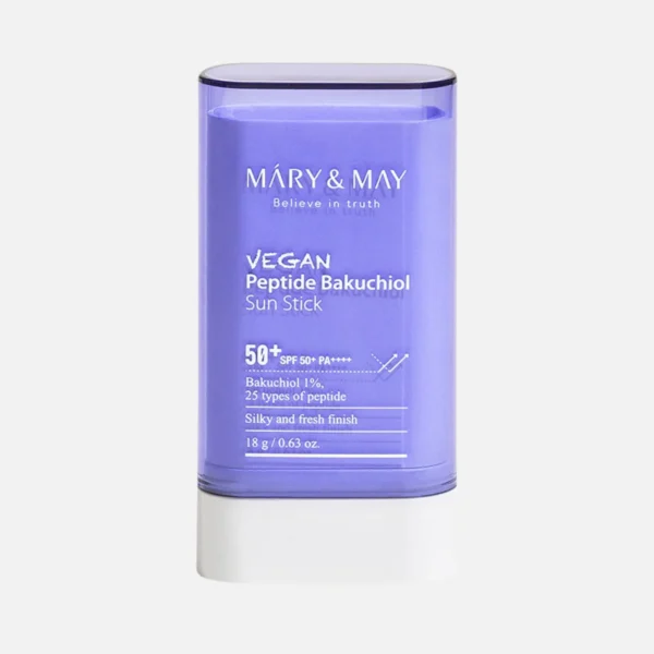 Mary & May Vegan Peptide Bakuchiol Sun Stick SPF50+ PA++++ Mary & May Vegan Peptide Bakuchiol Sun Stick SPF50+ PA++++