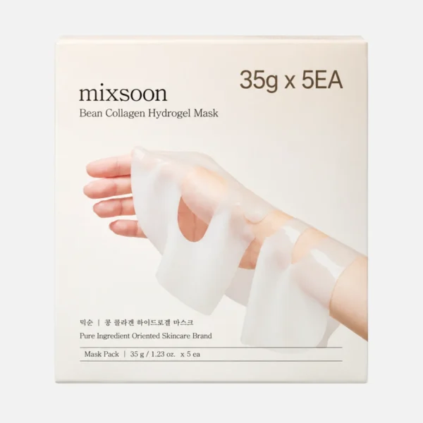 Mixsoon Bean Collagen Hydrogel Mask 5 pcs