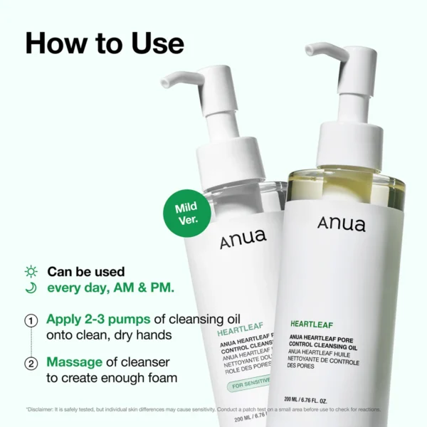 Anua Heartleaf Pore Control Cleansing Oil Anua Heartleaf Pore Control Cleansing Oil