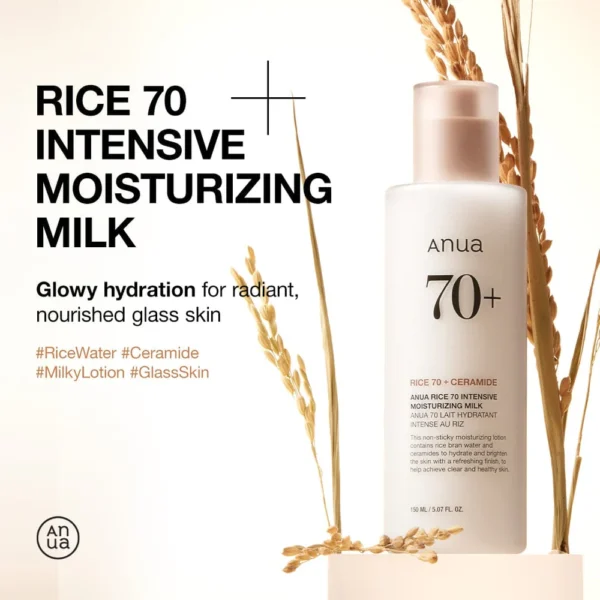 Anua Rice 70 Intensive Moisturizing Milk