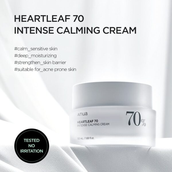Anua Heartleaf 70% Intense Calming Cream
