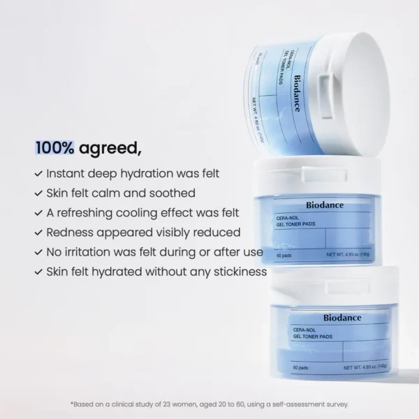 Biodance Cera-nol Gel Toner Pads