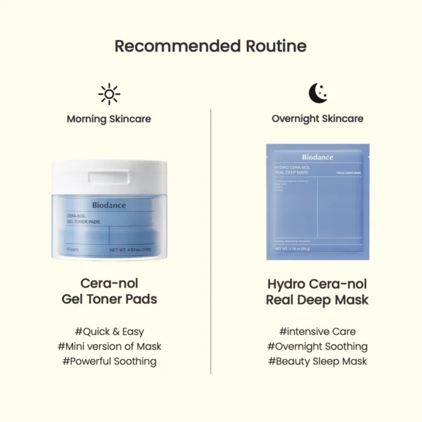 Biodance Cera-nol Gel Toner Pads