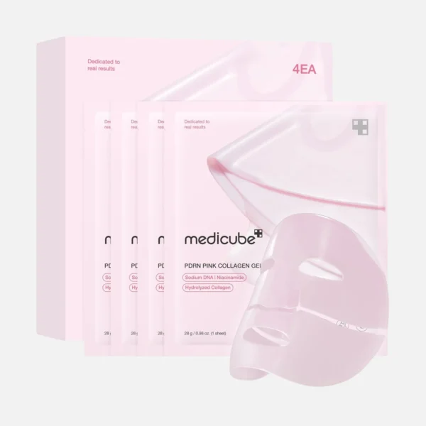 Medicube PDRN Pink Collagen Gel Mask 4 pcs