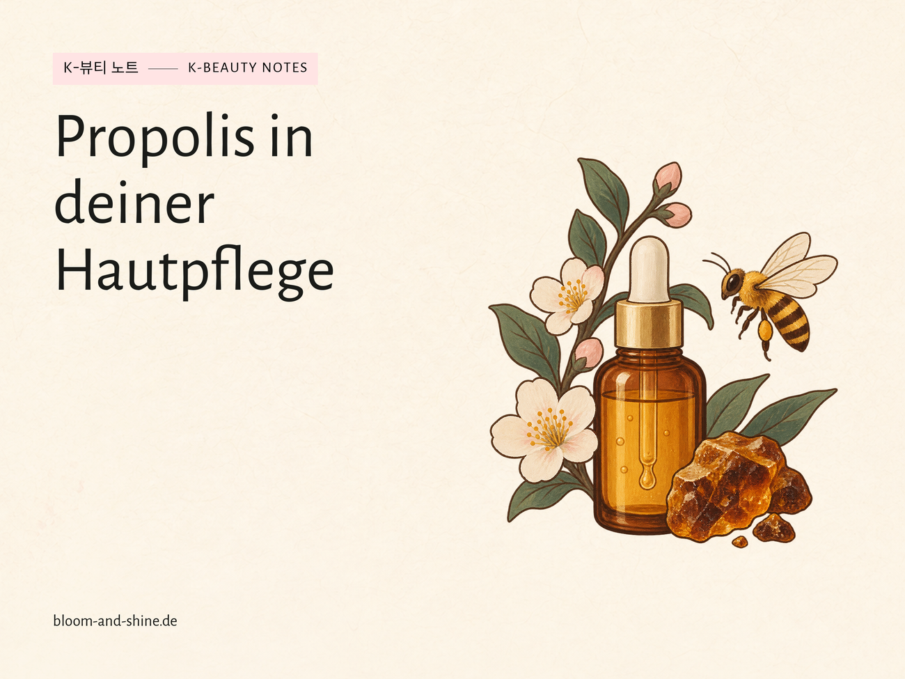 Propolis in skin care: What is behind the bee resin?