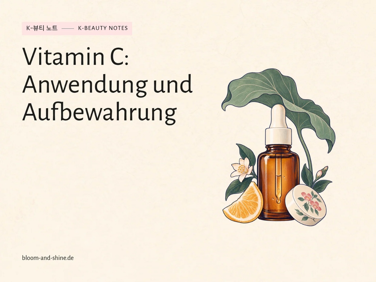 Vitamin C in skincare: application, combinations and storage